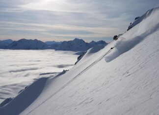 Risk Management: The HUCKEM Prompt ski day off the shoulder of Iconoclast Mountain, Selkirk Mountains, BC.