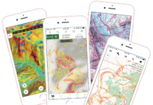 Digital Mapping: Do You Know What Your Map Knows? Mobile phones showing various mapping tools.