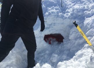 Avalanche Airbags: Latest Research Air pocket created by deflation of the airbag observed upon extrication.